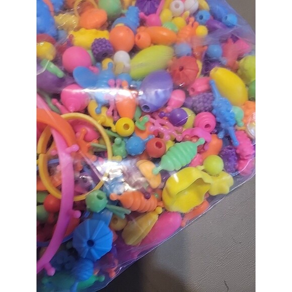 Huge Lot Pop Beads Snap Plastic Jewelry Making for Kids - Picture 8 of 14